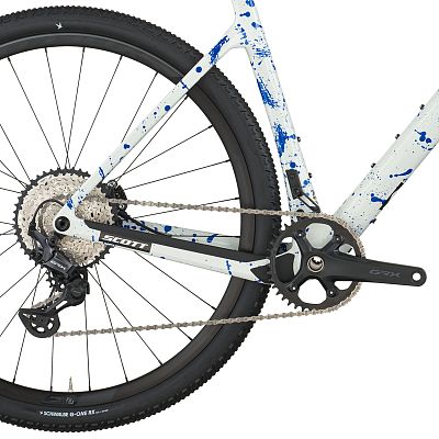 Превью Гревел Велосипед SCOTT Addict Gravel 30 (2026) White/Splatter Blue